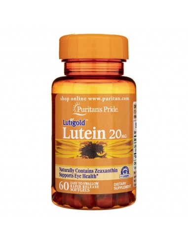 Puritan's Pride Luteina 20 mg - 60 kapsułek