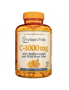 Puritan's Pride Witamina C z bioflawonoidami 1000 mg - 250 tabletek