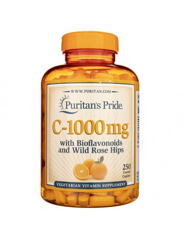 Puritan's Pride Witamina C z bioflawonoidami 1000 mg - 250 tabletek