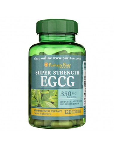 Puritan's Pride EGCG (ekstrakt z zielonej herbaty) 350 mg - 120 kapsułek