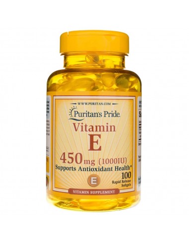 Puritan's Pride Witamina E 450 mg - 100 kapsułek