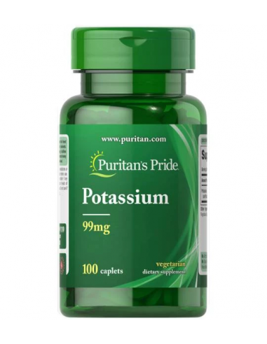 Puritan's Pride Potas Glukonian 99 mg - 100 tabletek